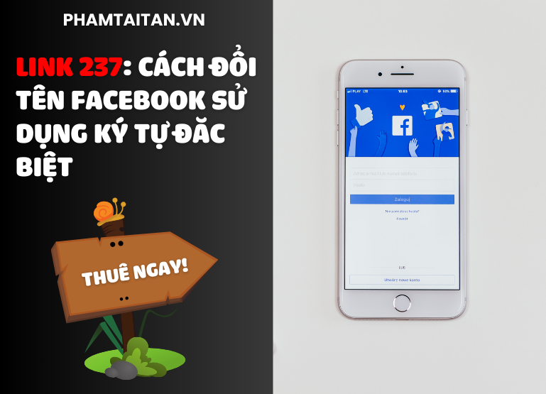 Link 237 Cách đổi Tên Facebook Sử Dụng Ký Tự đặc Biệt 