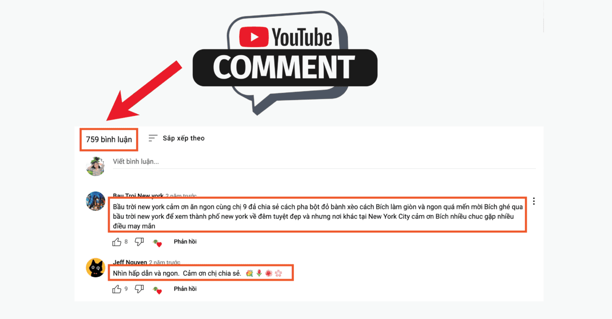 Các cách tăng bình luận video Youtube hoàn toàn miễn phí